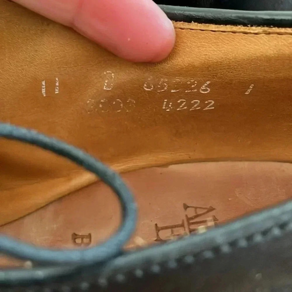 Allen  Edmonds Brentwood Black Shoes - Picture 7 of 9